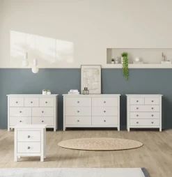Kast Berna 4L3L Wit - Giga Meubel