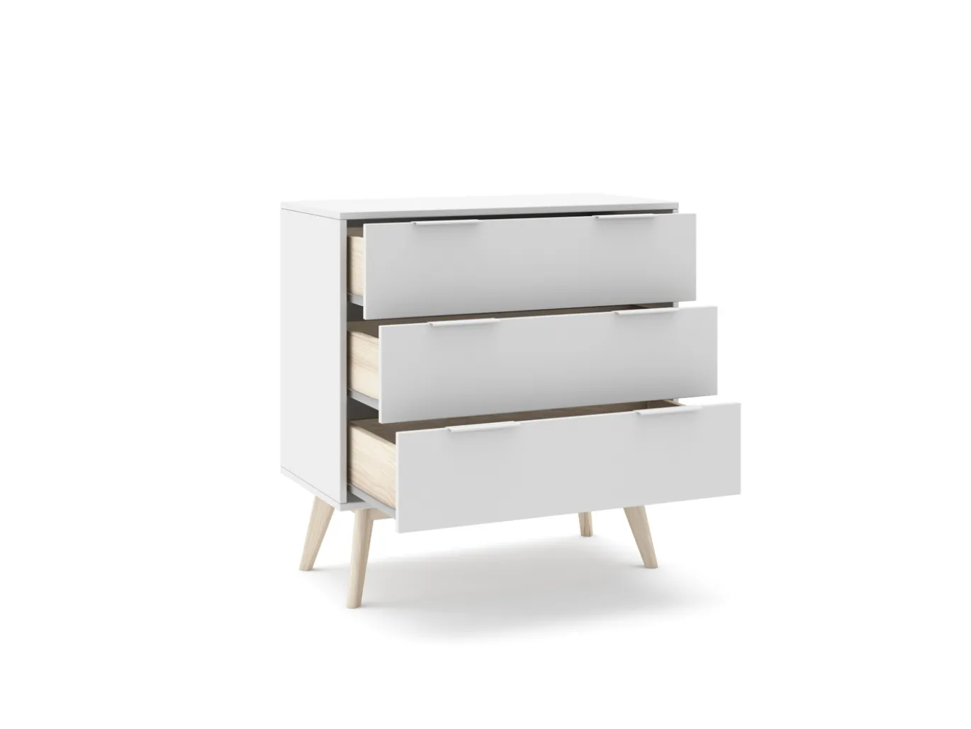 Kast Campus 3L Wit Wax - Giga Meubel