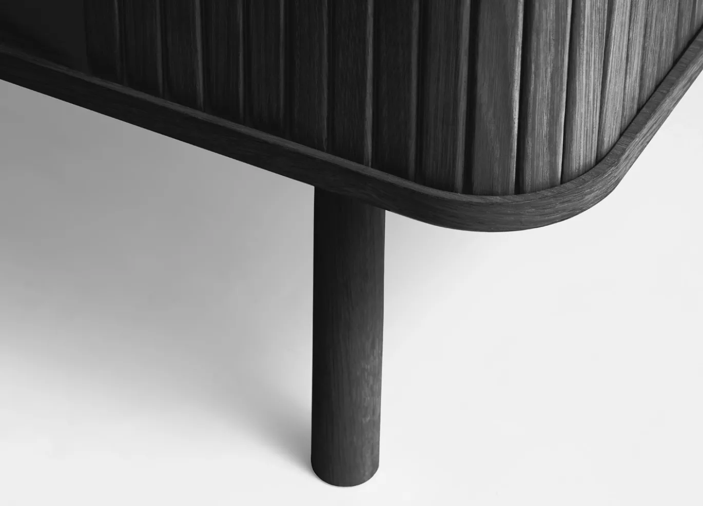 Kast Cavo Zwart Eiken - Giga Living