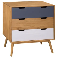 Kast Cusco 3L Wax/t, Grijs-wit - Giga Meubel