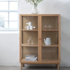 Kast Elba Naturel Eiken 140cm - Giga Living