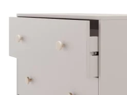 Kast Enola 3L Crème/wit Wax - Giga Meubel