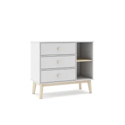 Kast Esteban 3L2v Wit Wax - Giga Meubel