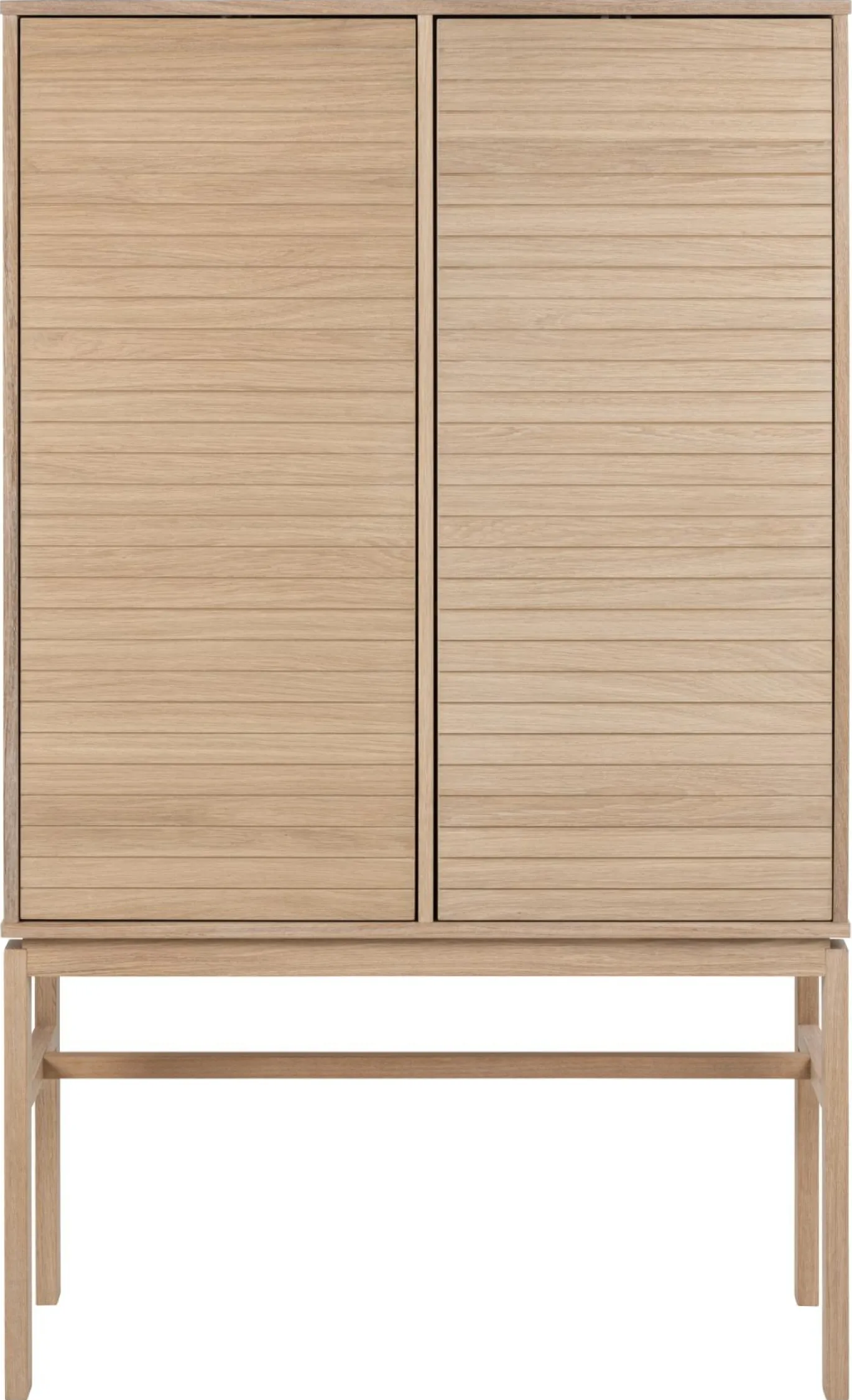 Kast Klevik Eikenfineer Wit 150cm - Giga Living