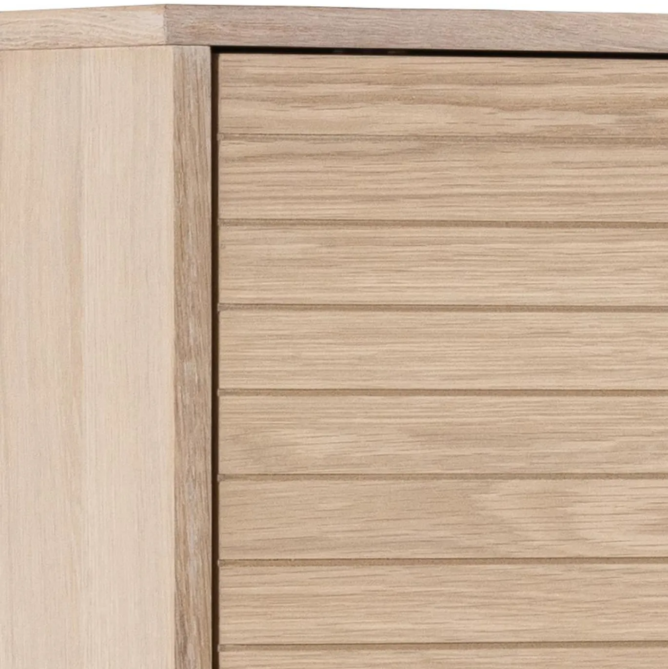 Kast Klevik Eikenfineer Wit 150cm - Giga Living