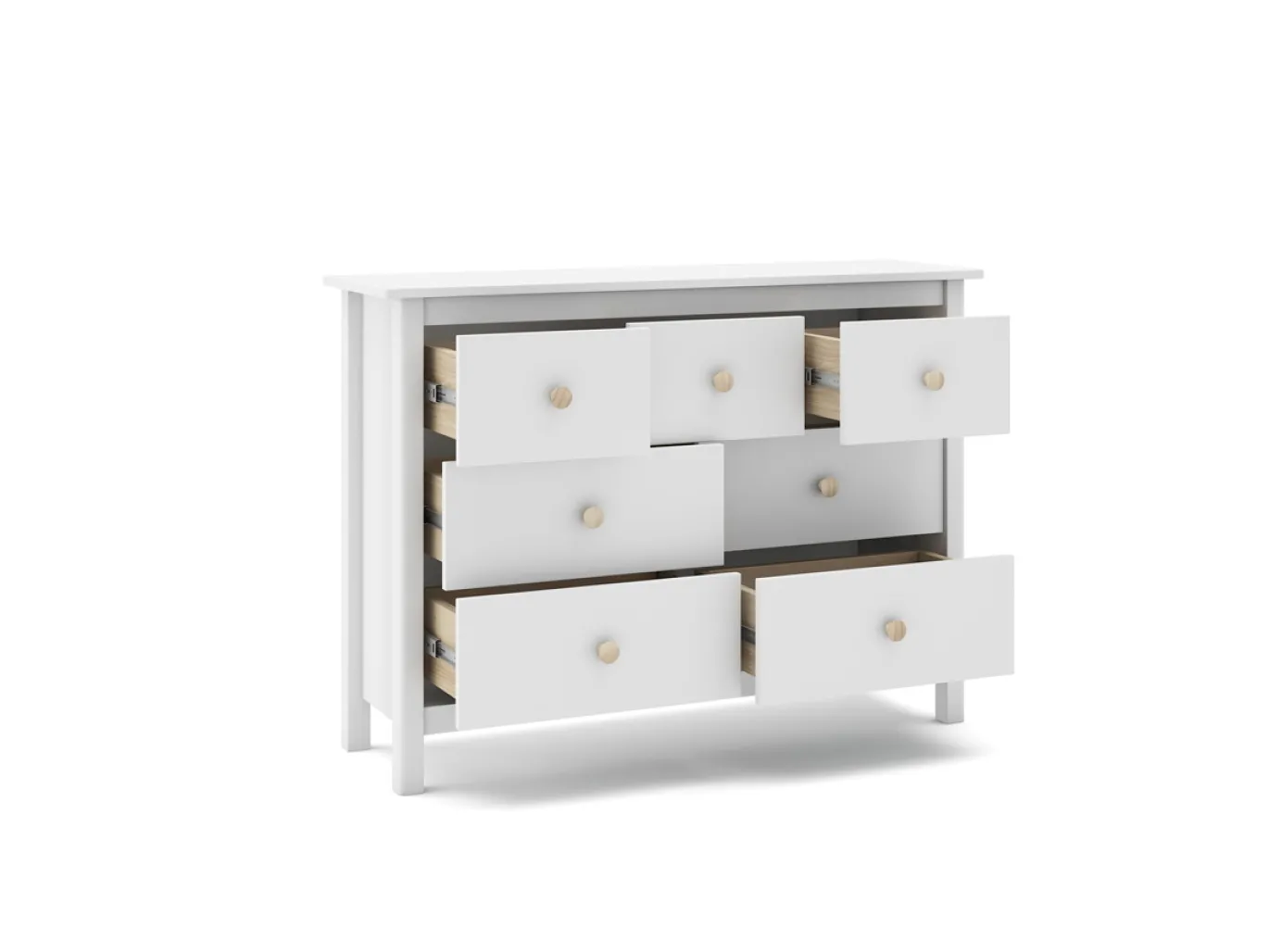 Kast Max 4+3L Wit - Giga Meubel