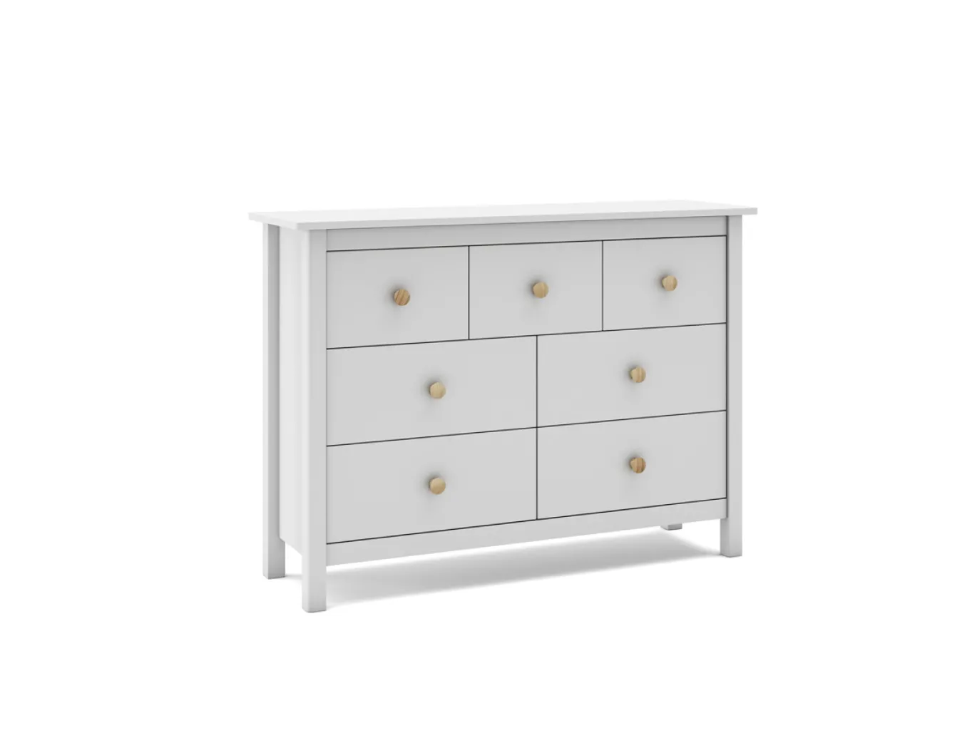 Kast Max 4+3L Wit - Giga Meubel