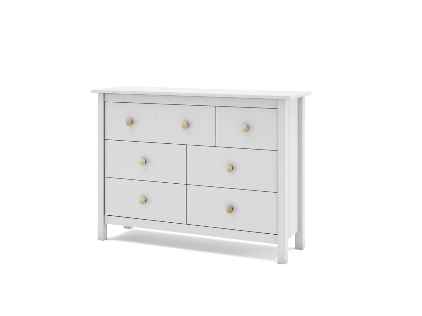 Kast Max 4+3L Wit - Giga Meubel