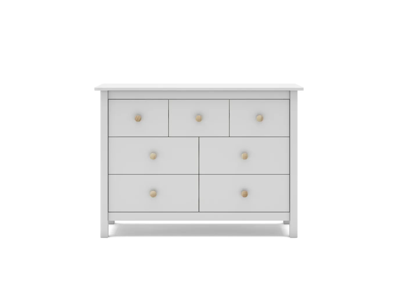 Kast Max 4+3L Wit - Giga Meubel