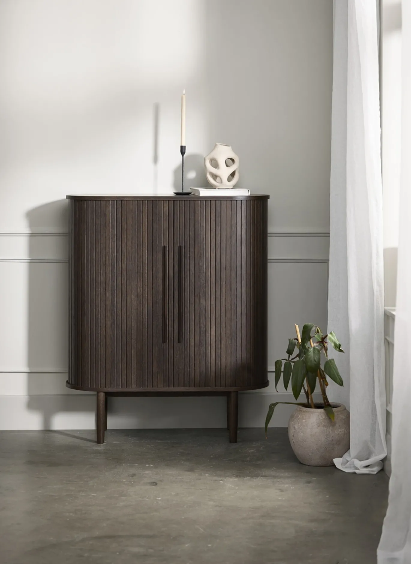 Kast Meta Espresso 118cm - Giga Living