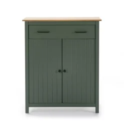 Kast Miranda 2d1dr Groen Wax - Giga Meubel