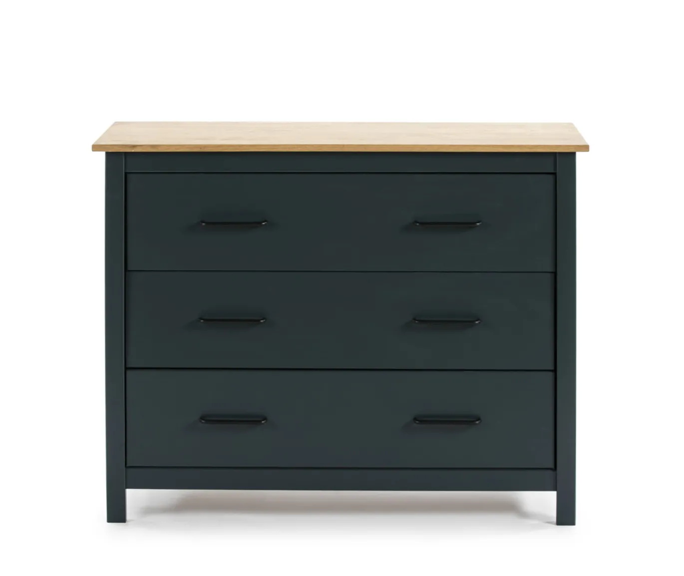 Kast Miranda 3L Blauw Wax - Giga Meubel