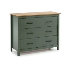 Kast Miranda 3L Groen Wax - Giga Meubel