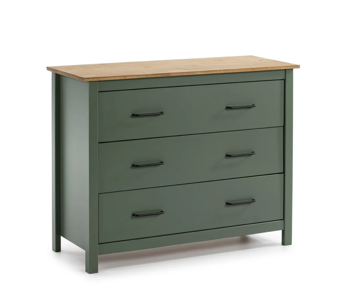 Kast Miranda 3L Groen Wax - Giga Meubel