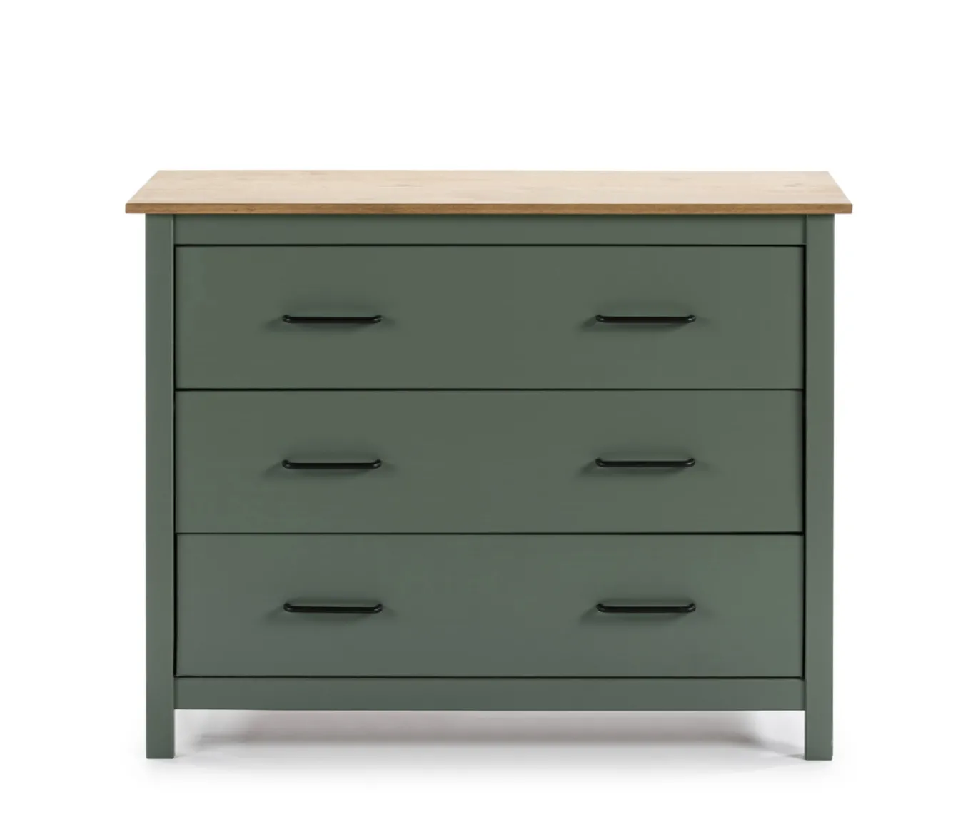 Kast Miranda 3L Groen Wax - Giga Meubel