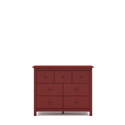 Kast Misti 4+3L Burgundy - Giga Meubel