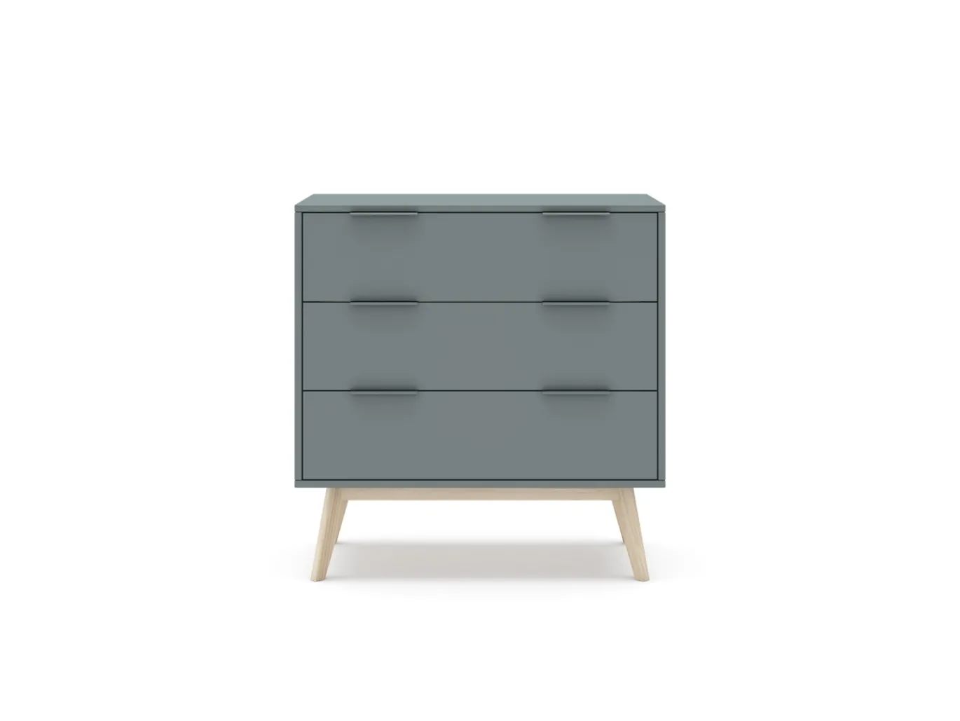 Kast Pisco 3L Khaki Groen/wit Wax - Giga Meubel