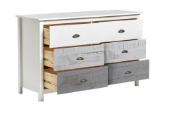 Kast Romantica 6dr Multicolored - Giga Meubel
