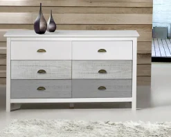 Kast Romantica 6dr Multicolored - Giga Meubel