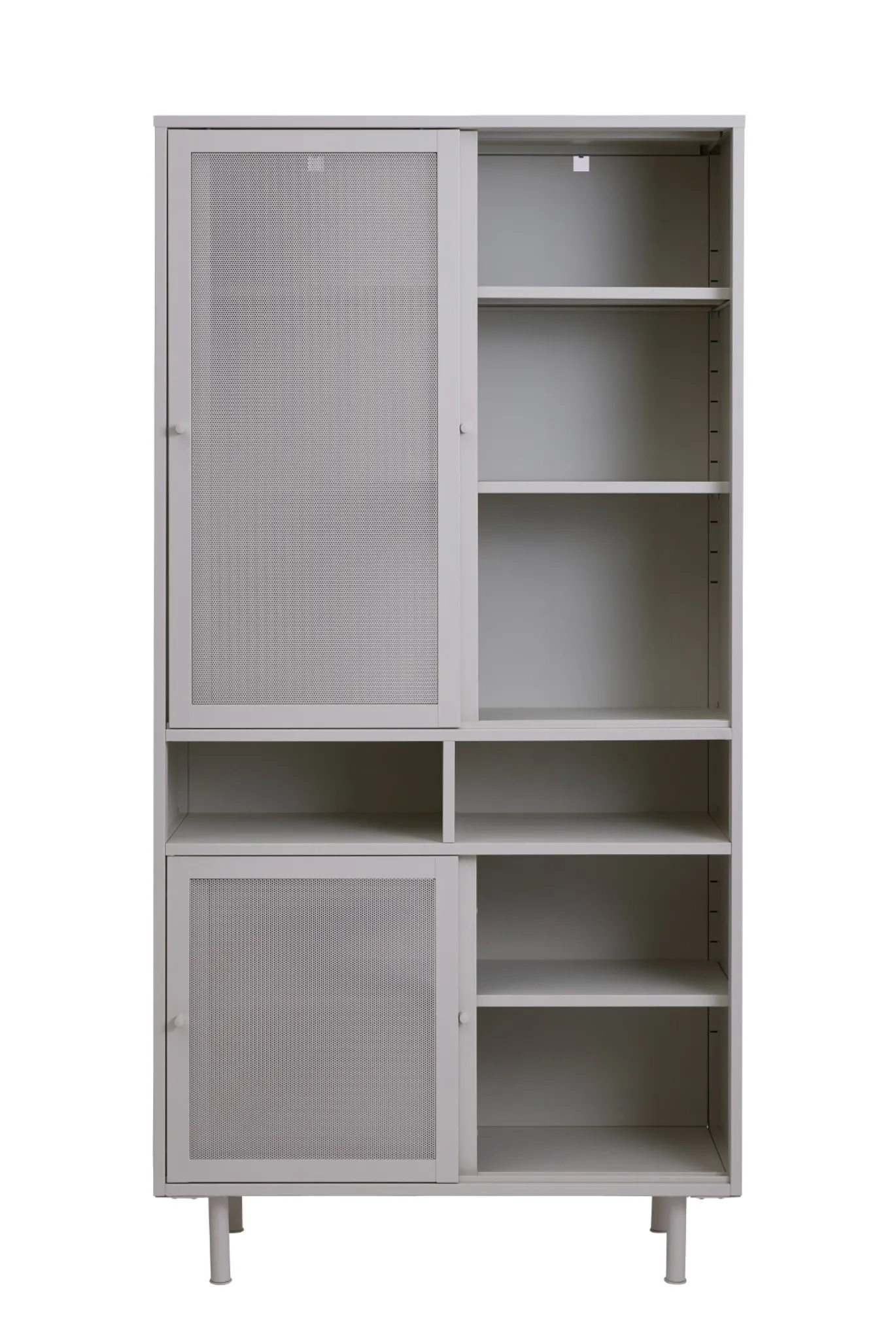 Kast Veep Greige Metaal 180cm - Giga Living