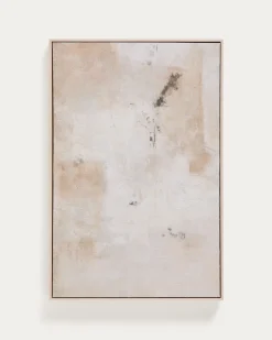 Kave Home Abstract Schilderij Silpa Beige 60x90cm