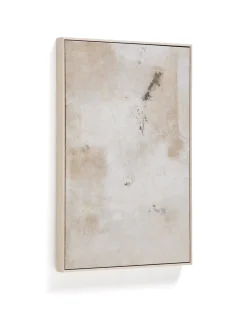 Kave Home Abstract Schilderij Silpa Beige 60x90cm