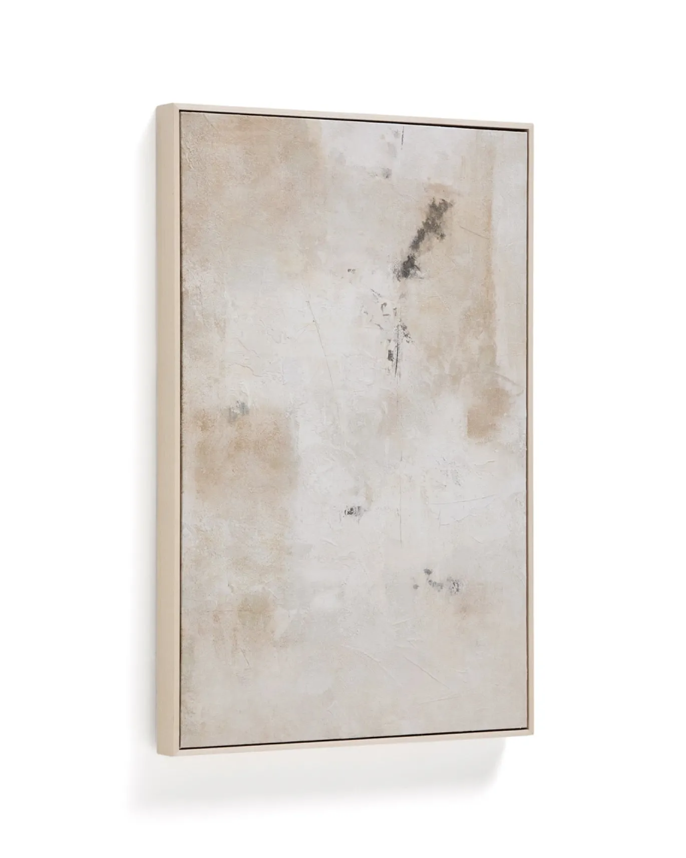 Kave Home Abstract Schilderij Silpa Beige 60x90cm