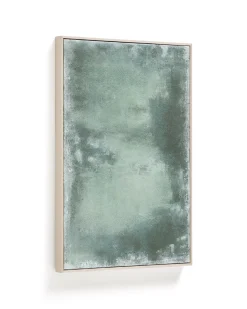Kave Home Abstract Schilderij Selnar Groen 60x90cm