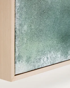 Kave Home Abstract Schilderij Selnar Groen 60x90cm