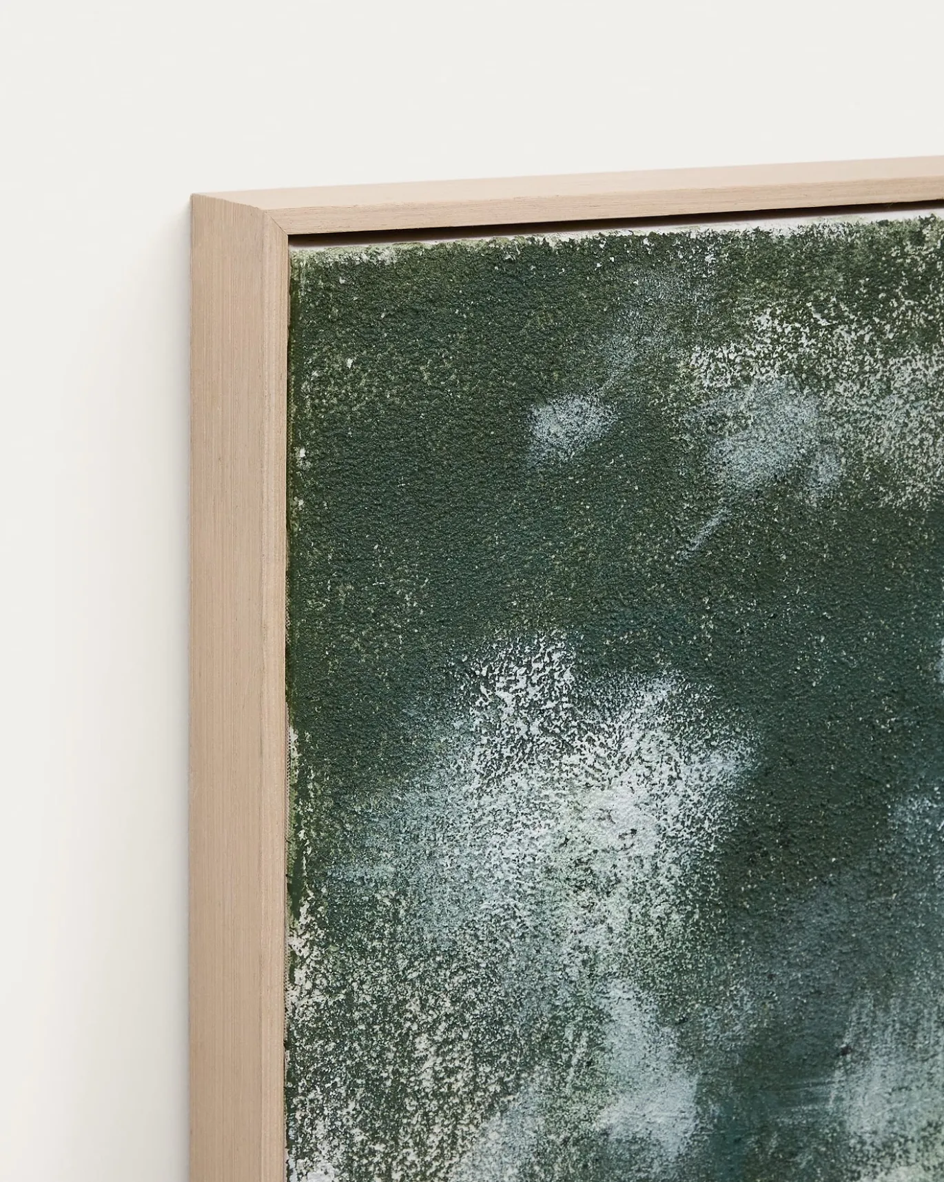 Kave Home Abstract Schilderij Selnar Groen 202x122cm