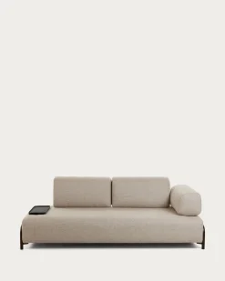 Kave Home Armleuning Bank Compo Beige