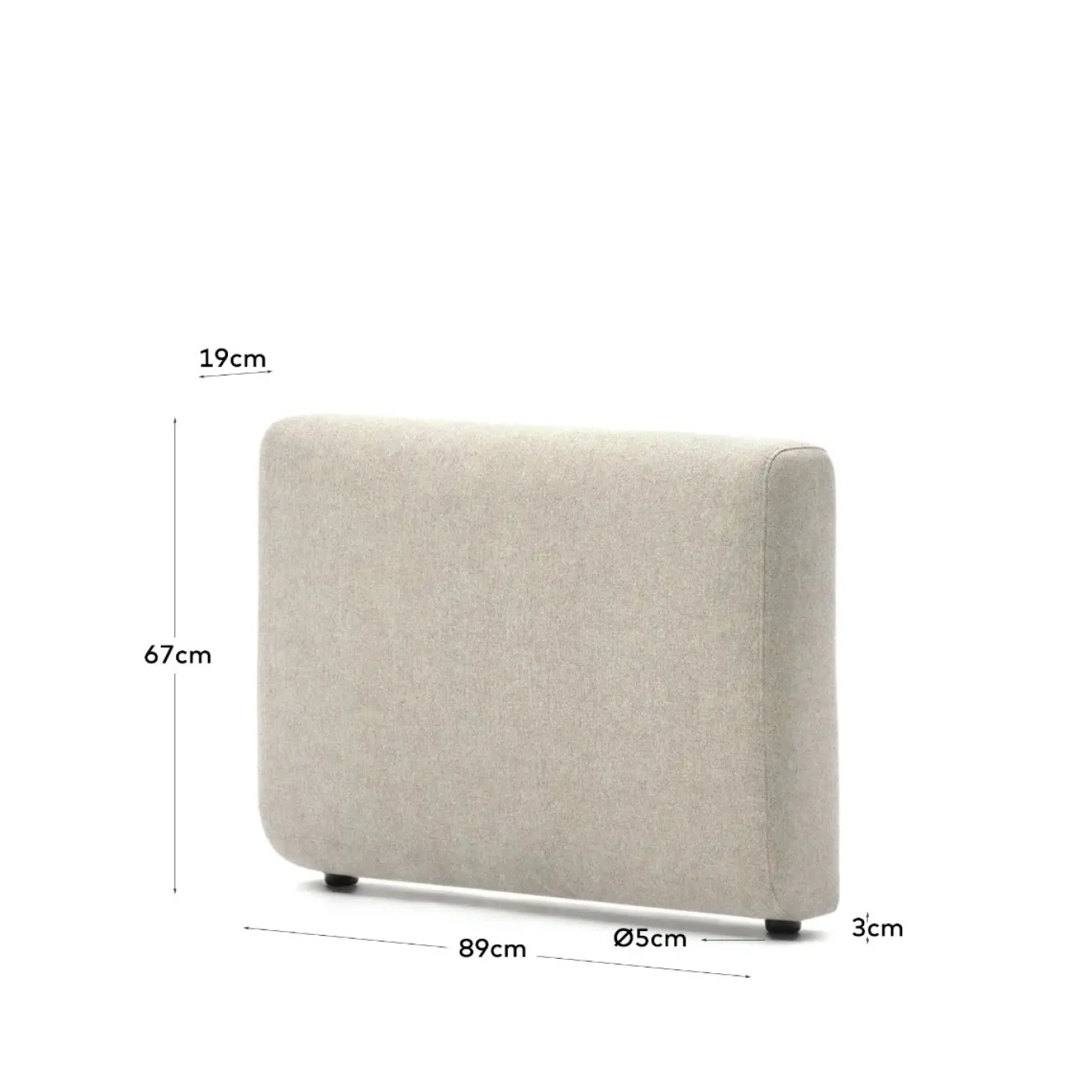 Kave Home Armleuning Neom Beige