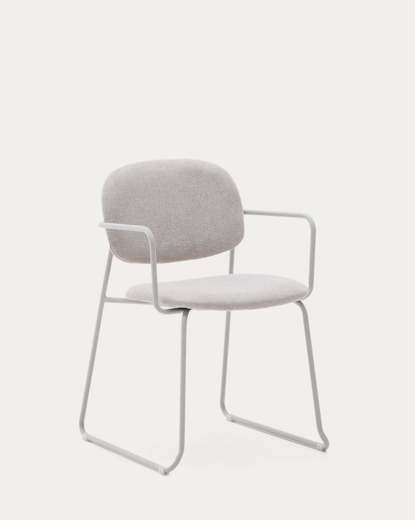 Kave Home Armstoel Meli Chenille Beige