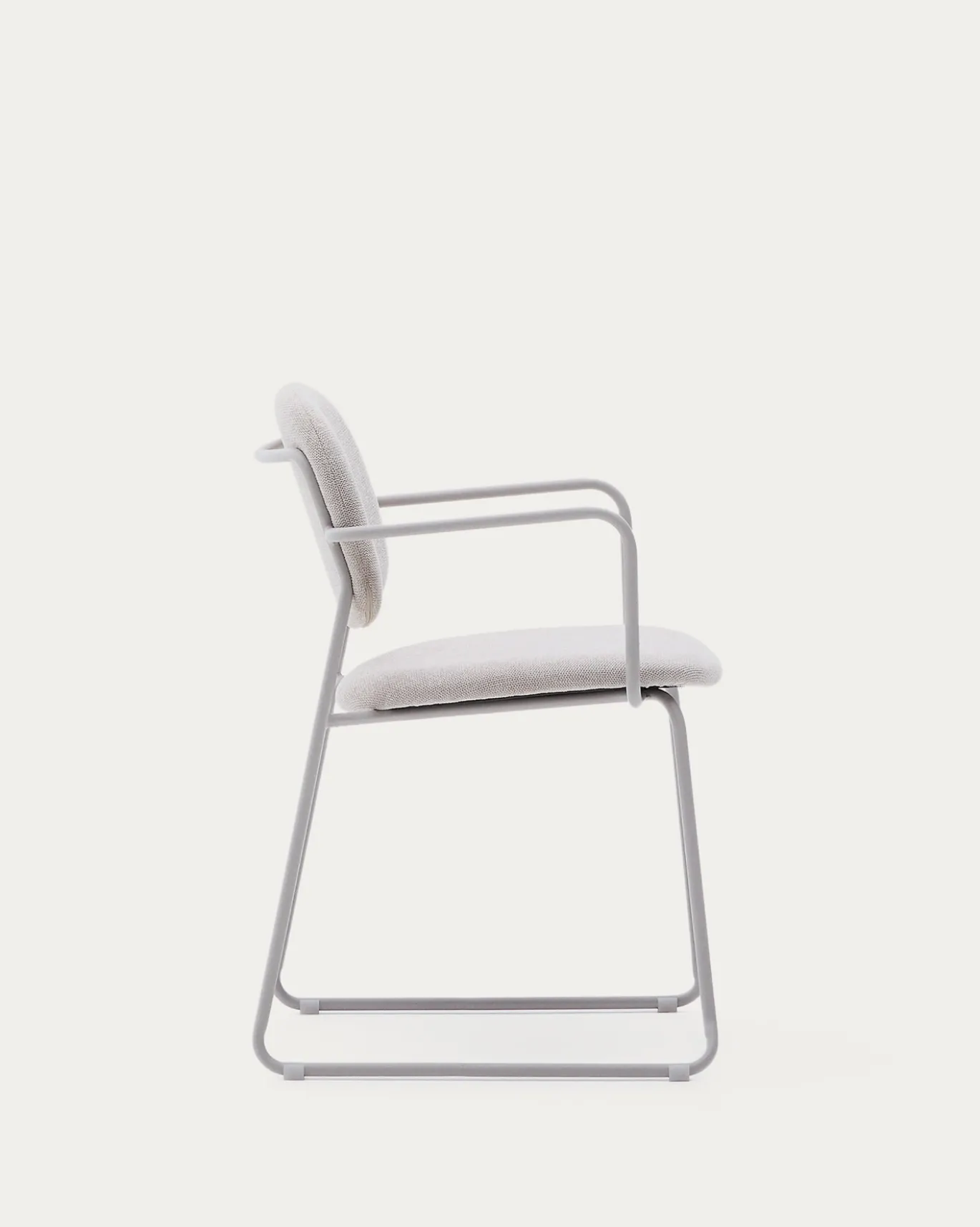 Kave Home Armstoel Meli Chenille Beige