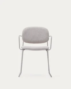 Kave Home Armstoel Meli Chenille Beige
