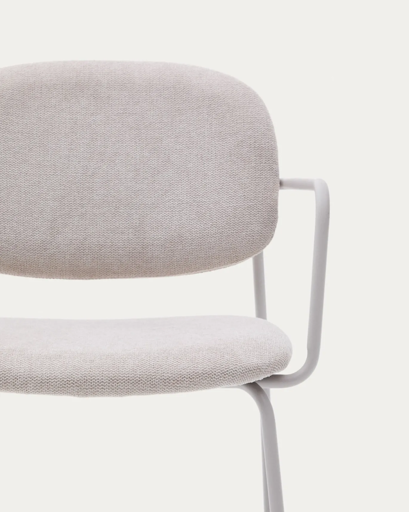 Kave Home Armstoel Meli Chenille Beige