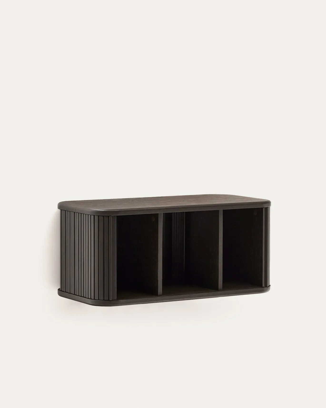 Kave Home Badkamermeubel Mailen Essenfineer Donkerbruin 90x45cm
