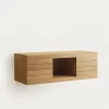 Kave Home Badkamermeubel Yenit Massief Teakhout Natuurlijk 120x45cm