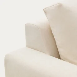 Kave Home Bank Alea 3-Zits Chenille Ecru