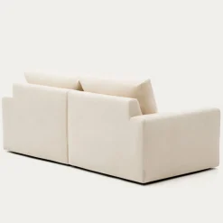 Kave Home Bank Alea 3-Zits Chenille Ecru