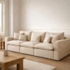 Kave Home Bank Anarela Linnen Beige 310cm