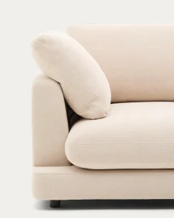 Kave Home Bank Gala 4-zits Beige Chenille 300cm