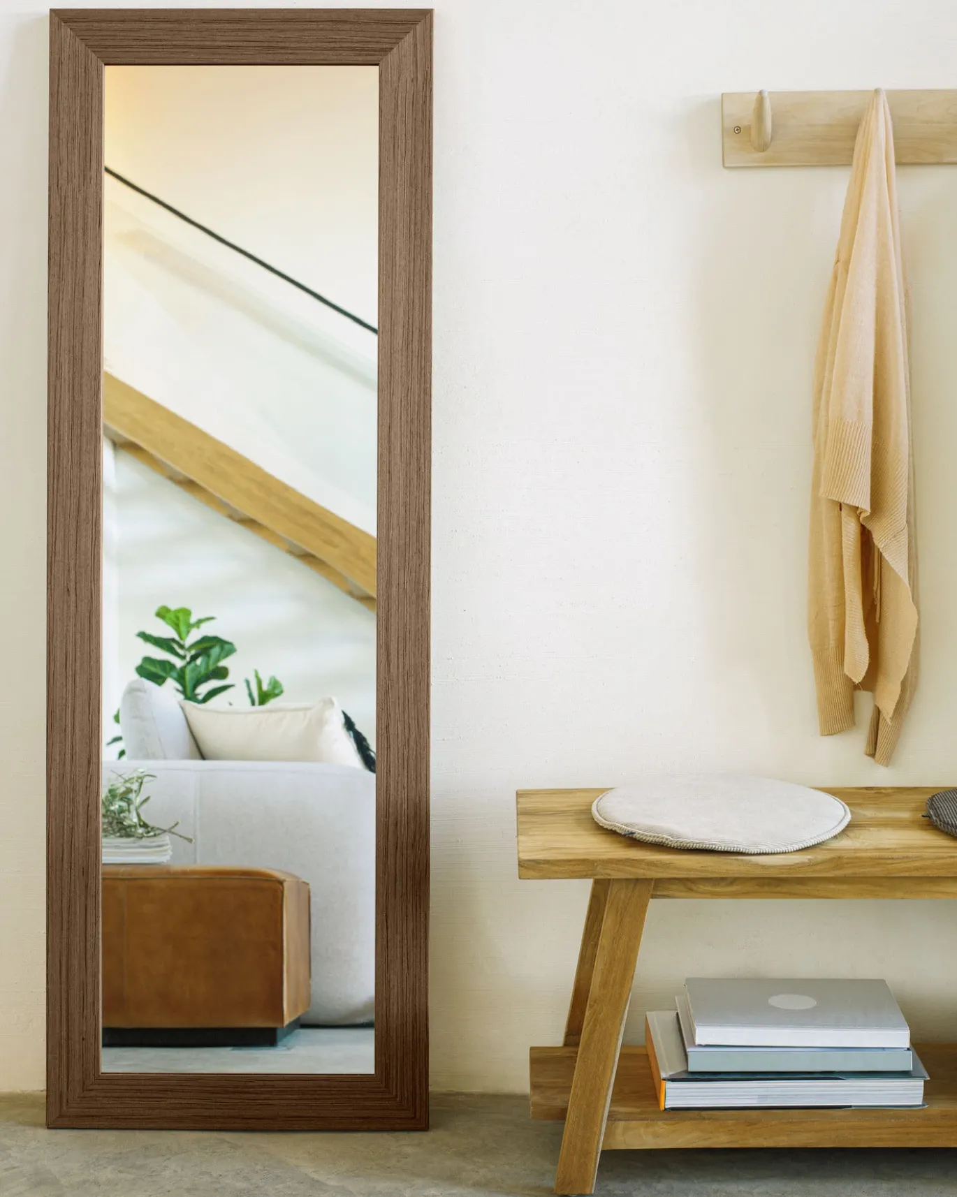 Kave Home Bankje Safara Massief Gerecycled Teakhout 150cm