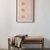 Kave Home Bankje Zaide Eikenhout Walnoot 120cm