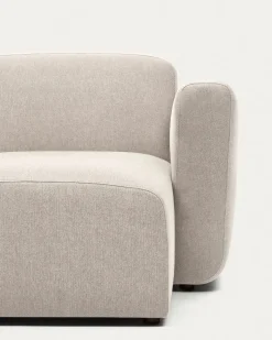 Kave Home Bank Neom Modulaire 3 Zits Chaise Longue Rechts/links Beige 263cm