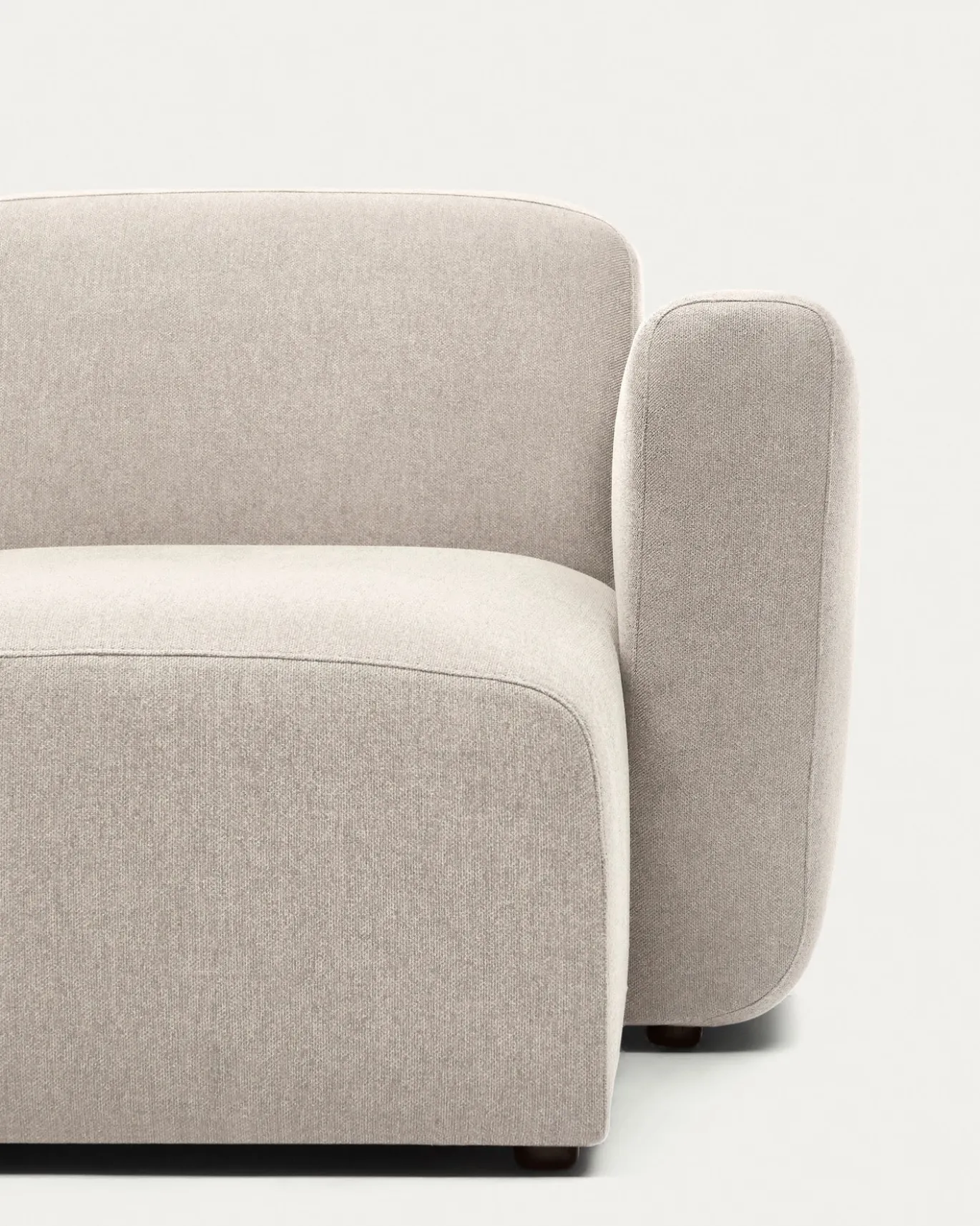 Kave Home Bank Neom Modulaire 3 Zits Chaise Longue Rechts/links Beige 263cm