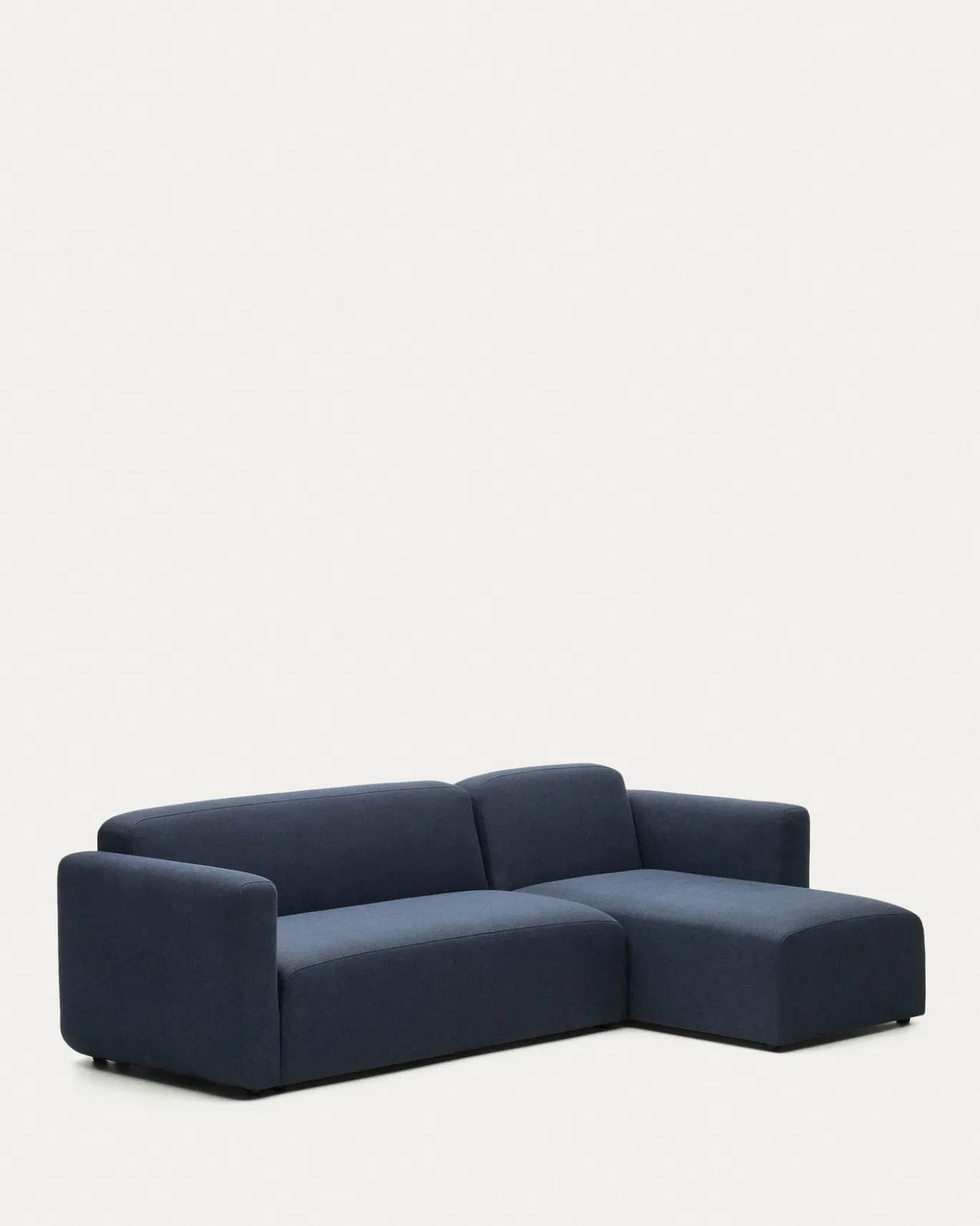 Kave Home Bank Neom Modulaire 3 Zits Chaise Longue Rechts/links Blauw 263cm