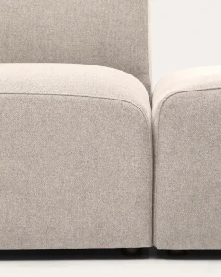 Kave Home Bank Neom 1-zits Modulair Beige Eindstuk 169cm