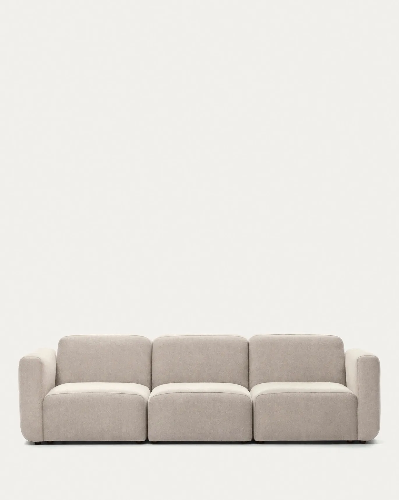 Kave Home Bank Neom 3 Zits Modulair Beige 263cm