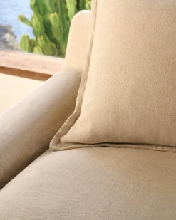 Kave Home Bank Zenira 3-Zits Beige